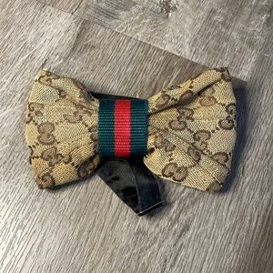 Vintage Gucci bow tie custom made